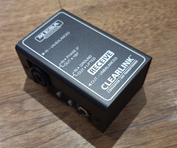 Mesa Boogie Clearlink Receive Converter & ISO Transformer