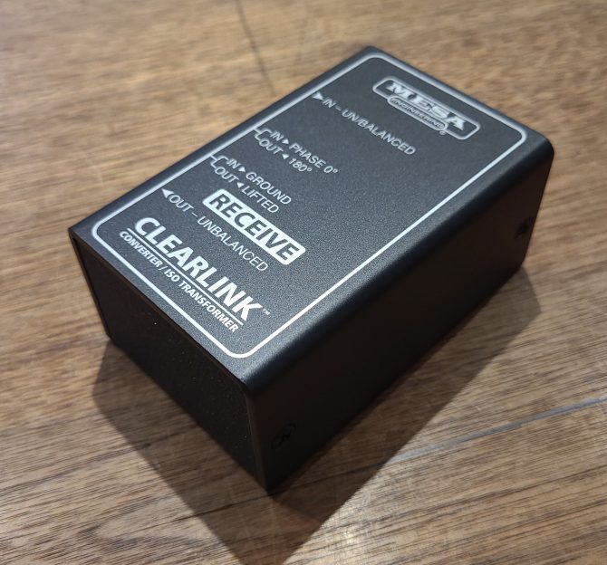 Mesa Boogie Clearlink Receive Converter & ISO Transformer