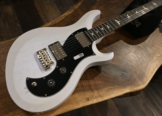 PRS S2 Vela HHT Satin Pearl White #628