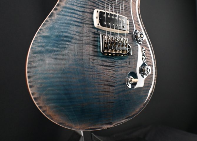 PRS Custom 24-08 Faded Carroll Blue Electric Guitar #806 2024