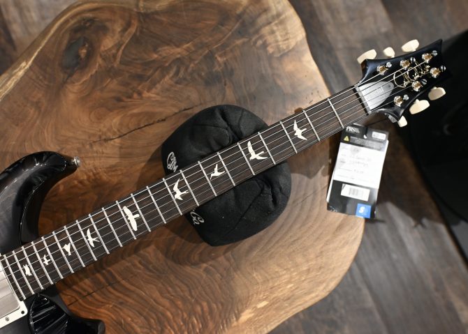 PRS S2 Semi-Hollow Special Faded Gray Black Burst #483