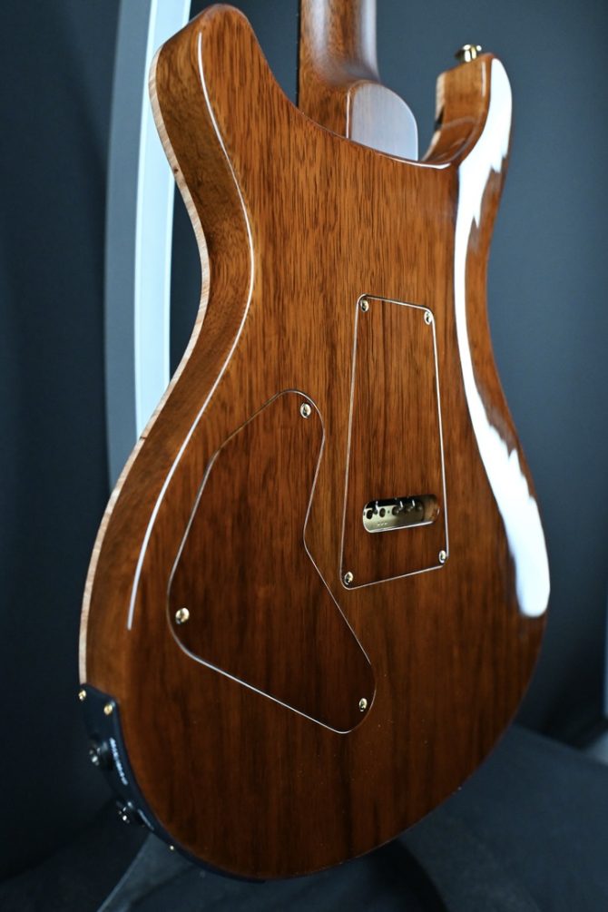 PRS Private Stock #12087 Custom 24/08 Piezo Maple Burl Frostbite Glow