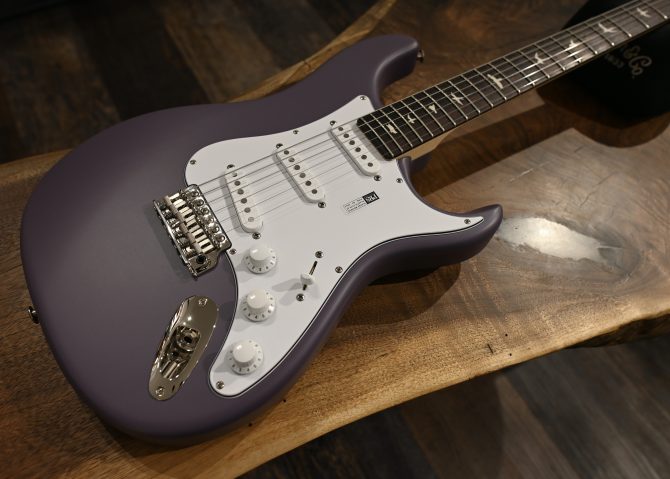 PRS Silver Sky Rosewood Satin Black Plum #843