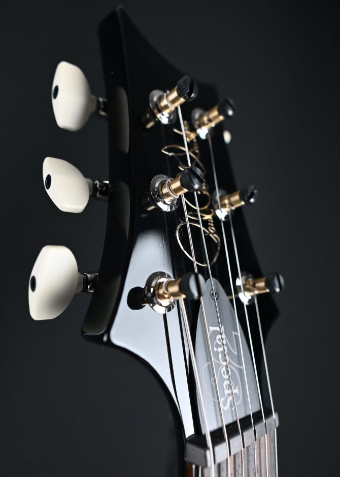 PRS S2 Semi-Hollow Special Faded Gray Black Burst #483