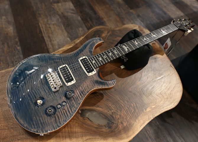 PRS Custom 24-08 Faded Carroll Blue Electric Guitar #806 2024