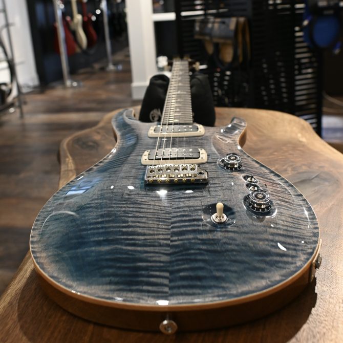 PRS Custom 24-08 Faded Carroll Blue Electric Guitar #806 2024