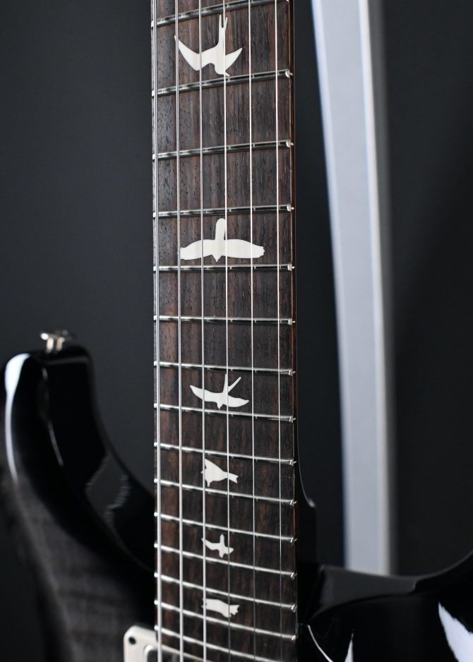 PRS S2 Semi-Hollow Special Faded Gray Black Burst #483