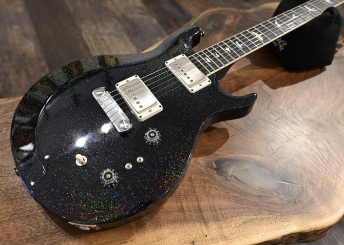 PRS S2 Mira 594 Black Rainbow Holoflake #768