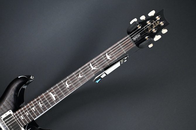 PRS S2 Semi-Hollow Special Faded Gray Black Burst #483