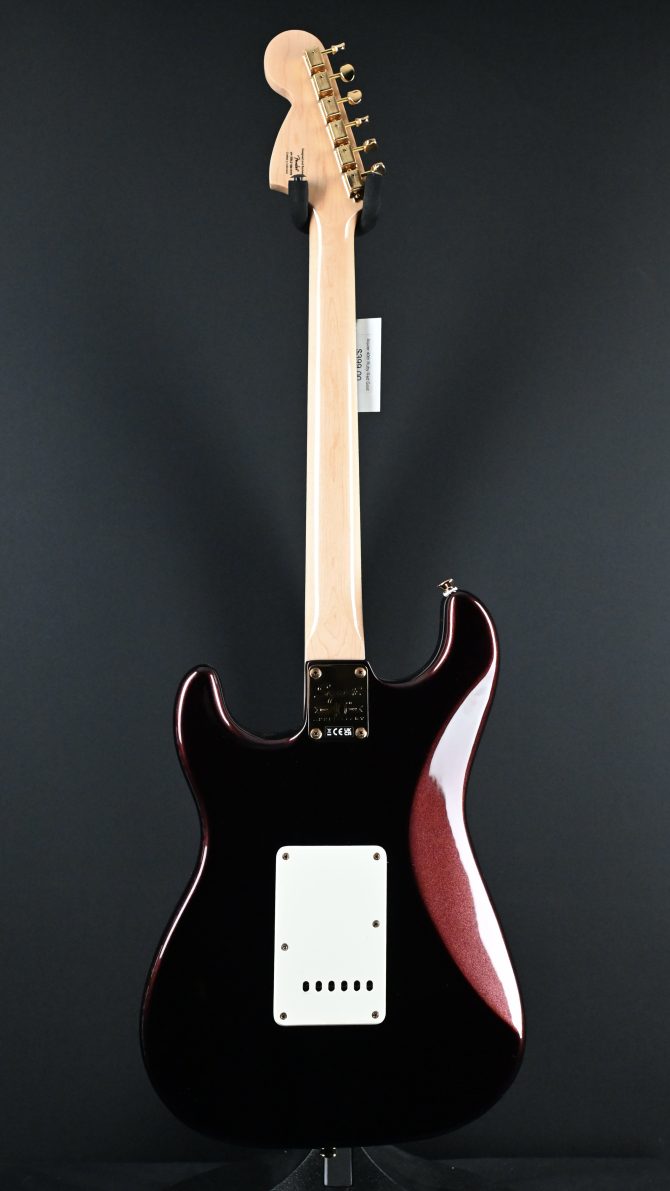 Squier 40th Anniversary Gold Edition Stratocaster Ruby Red
