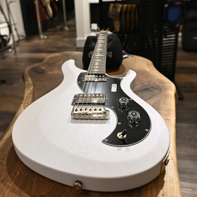 PRS S2 Vela HHT Satin Pearl White #628