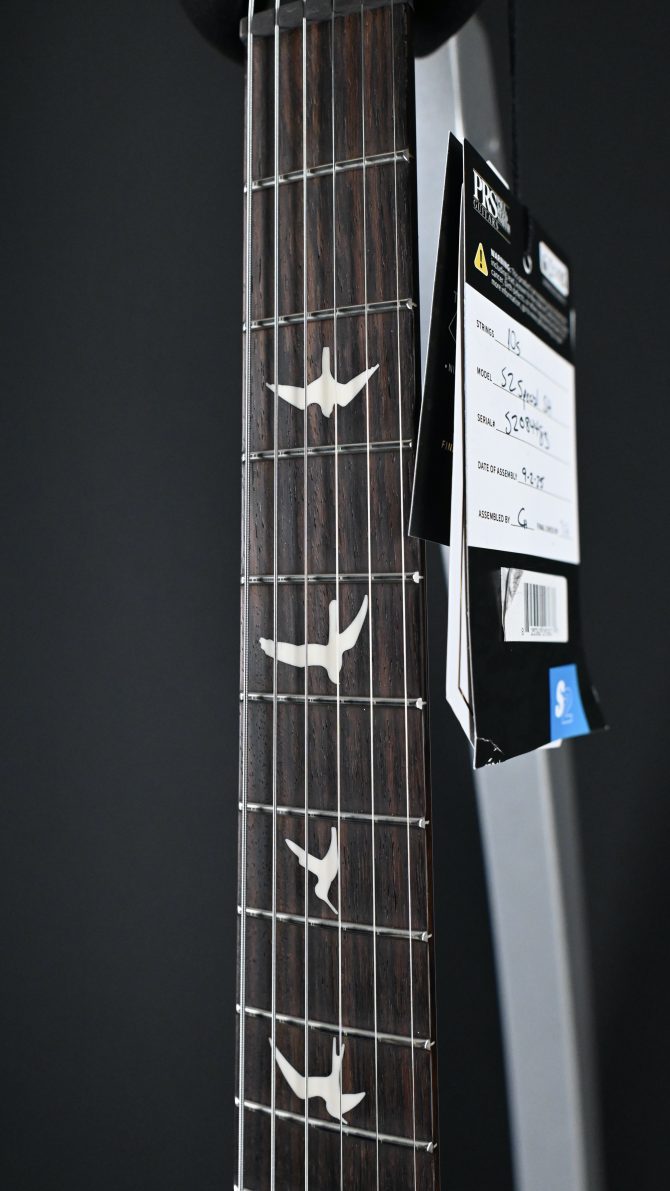 PRS S2 Semi-Hollow Special Faded Gray Black Burst #483