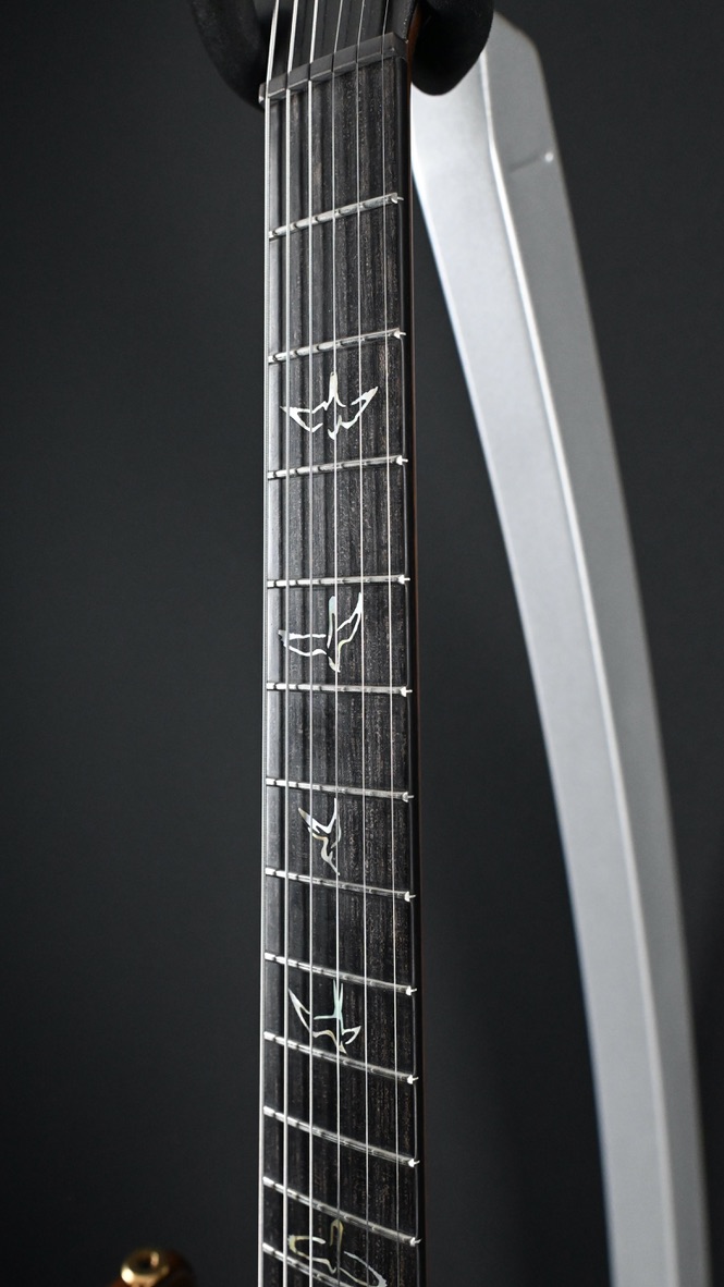 PRS Private Stock #12087 Custom 24/08 Piezo Maple Burl Frostbite Glow