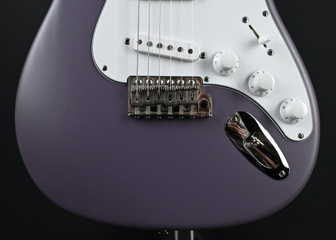 PRS Silver Sky Rosewood Satin Black Plum #843