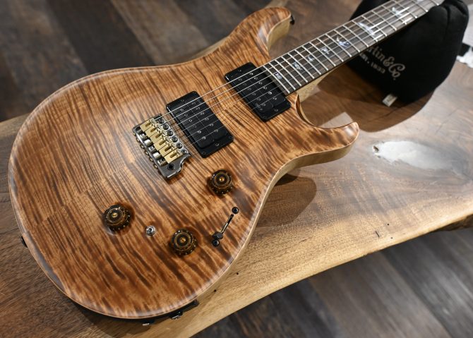 PRS Wood Library Custom 24 Piezo 10-Top Copperhead #156