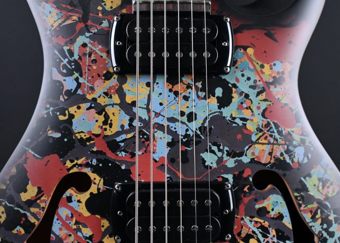 PRS SE Ed Sheeran Cosmic Splash Limited Edition Baritone #488