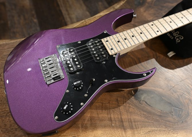 Ibanez GRGM21M-MPL Gio RG Mikro Series Metallic Purple #207