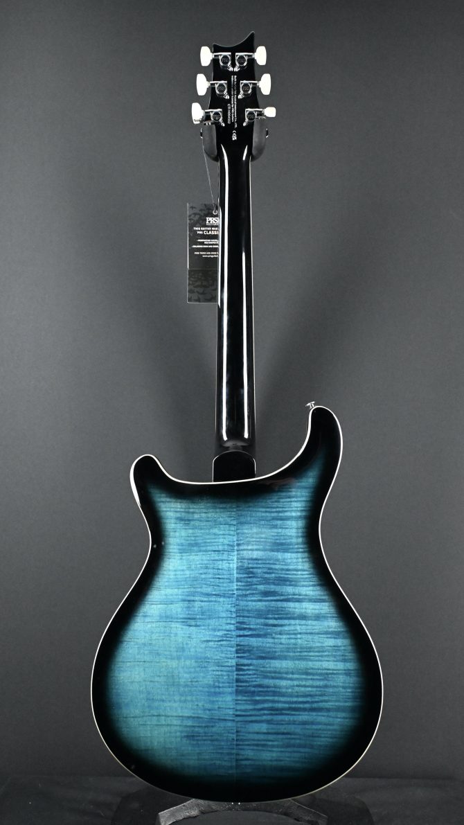 PRS SE Hollowbody II Piezo Peacock Blue Smokeburst #562
