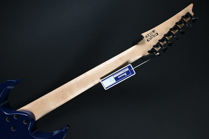 Ibanez GRG7221QA-TBB Transparent Blue Burst 7-String #162