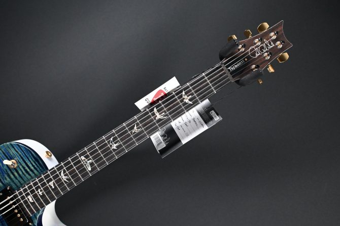 PRS Mark Tremonti Signature Stoptail 10-Top River Blue Pearl #172