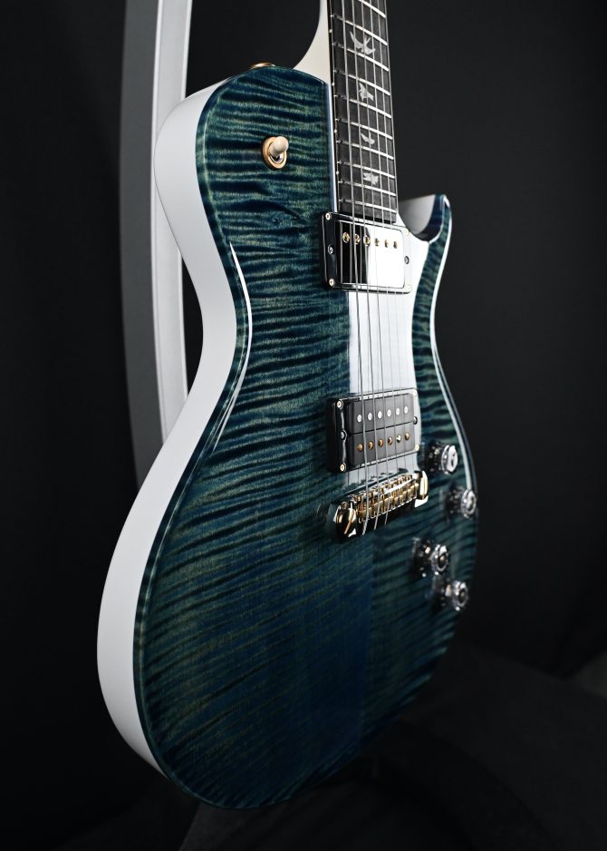 PRS Mark Tremonti Signature Stoptail 10-Top River Blue Pearl #172