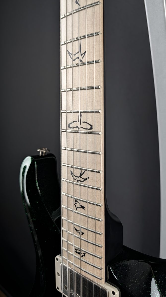 PRS Swamp Ash Special Maple Sprayer's Choice Emerald Holoflake #970