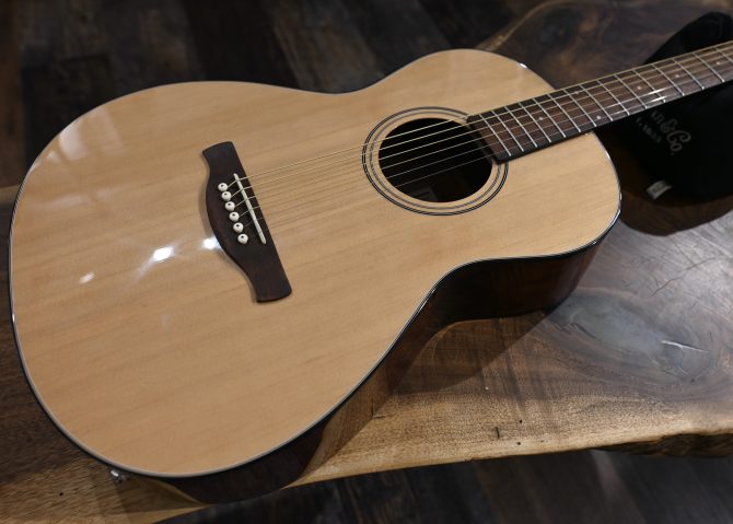 Ibanez PN50TKE-NDH Natural w/ Dark Brown Sunburst Back and Sides #286