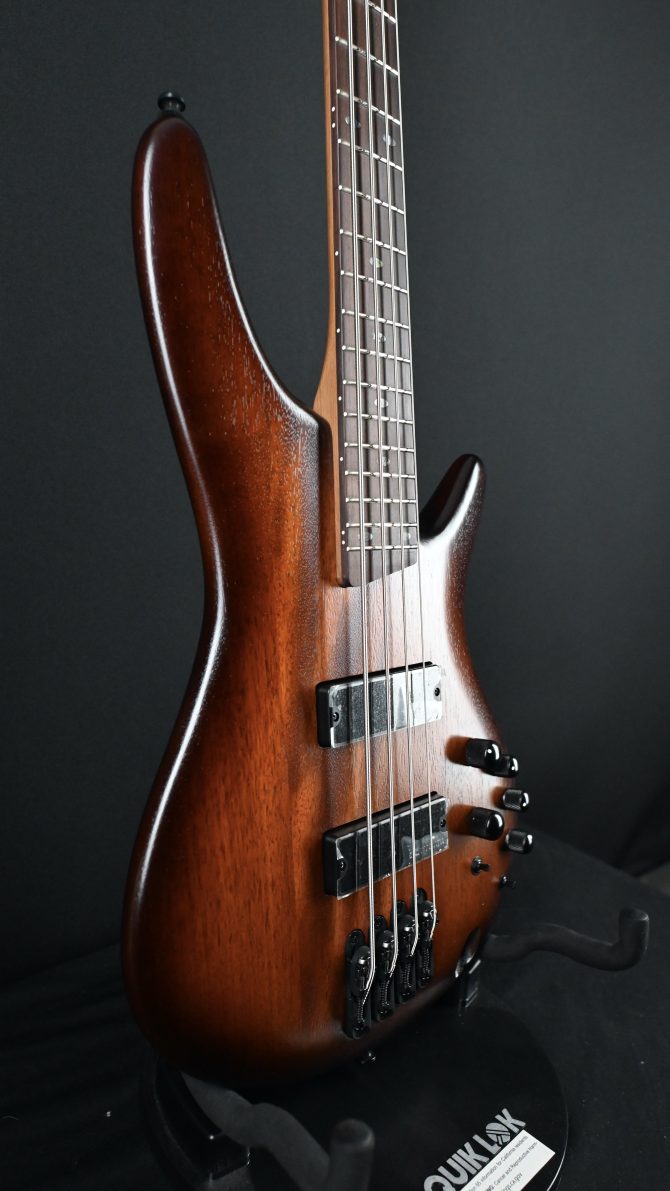 Ibanez SR500A-MHL Mahogany Brown Burst Low Gloss 4-String Bass #065