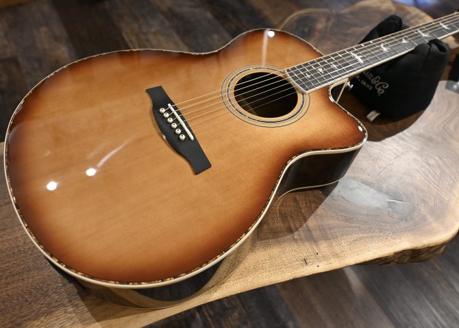 PRS SE Angelus A40E Tobacco Sunburst #654