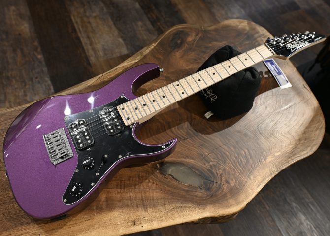 Ibanez GRGM21M-MPL Gio RG Mikro Series Metallic Purple #207