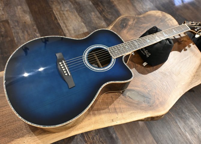 PRS SE Angelus A60E Cobalt Blue Burst #717