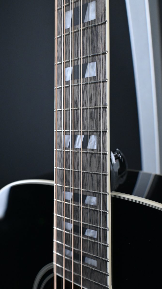 Ibanez AJ7012M1E-BK Black 12-String Acoustic #886