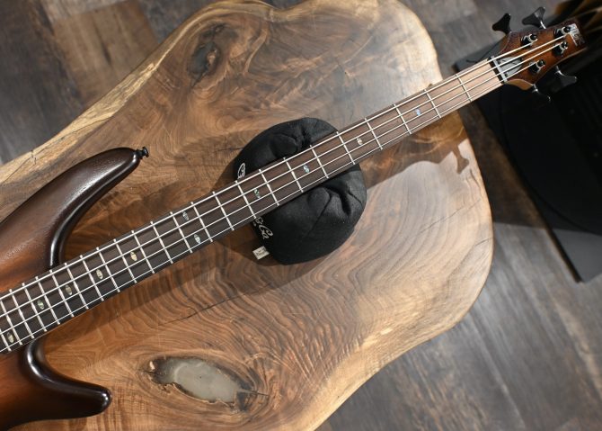 Ibanez SR500A-MHL Mahogany Brown Burst Low Gloss 4-String Bass #065