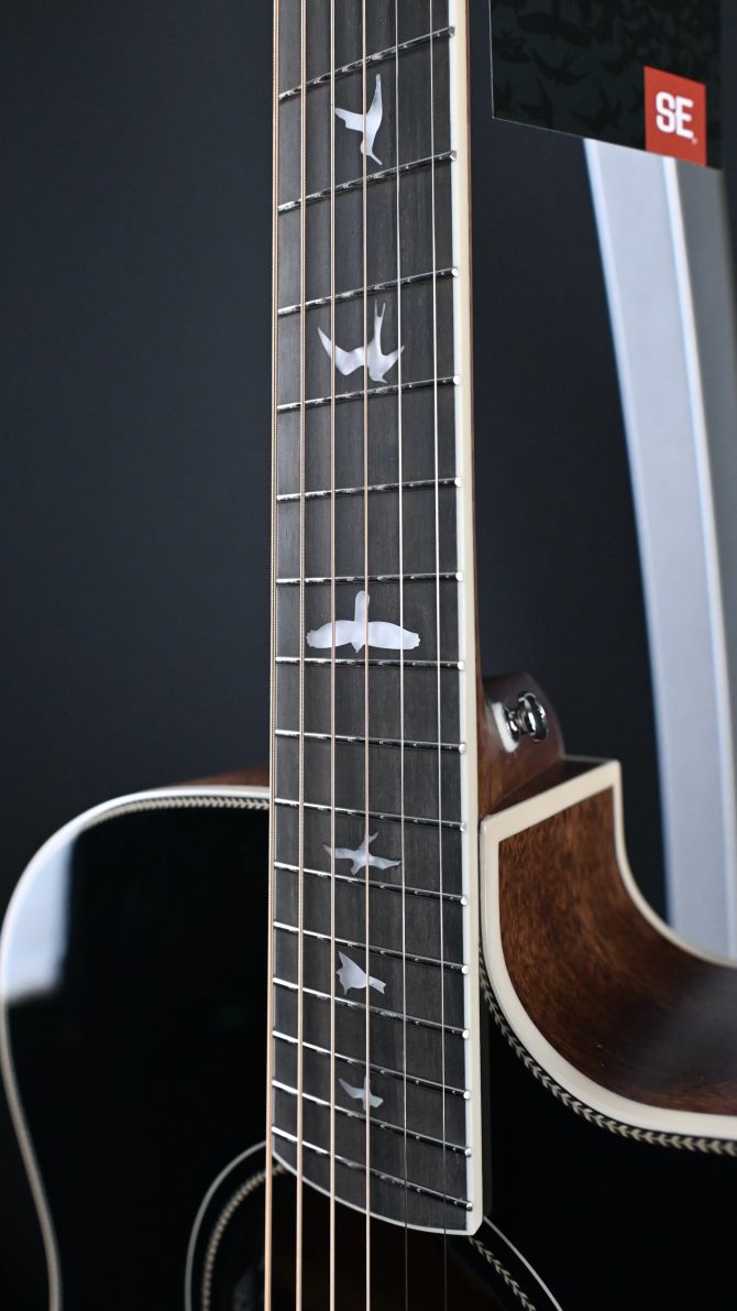 PRS SE Angelus A20E Black Top #880