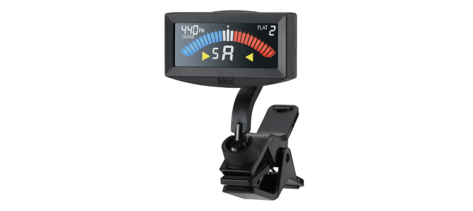 Korg PitchCrow-G Black Clip-On Tuner