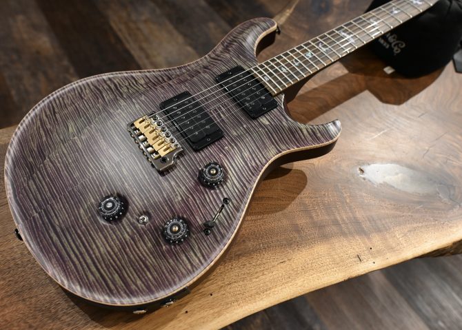 PRS Wood Library Custom 24 Piezo 10-Top Aurora Borealis #159