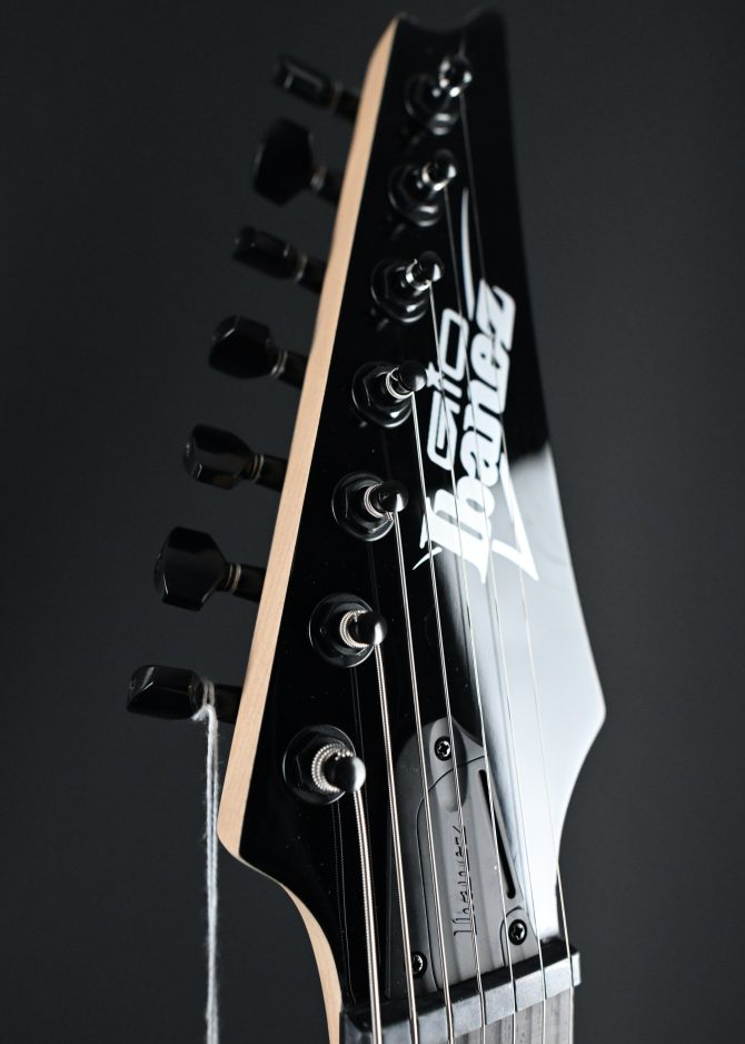 Ibanez GRG7221QA-TBB Transparent Blue Burst 7-String #162