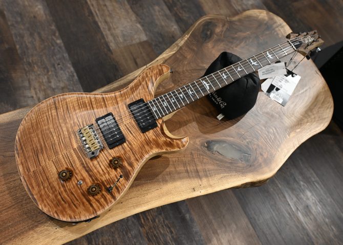 PRS Wood Library Custom 24 Piezo 10-Top Copperhead #156