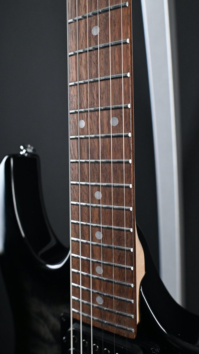 Ibanez GRX70QA-TKS Gio Series Transparent Black Sunburst #475