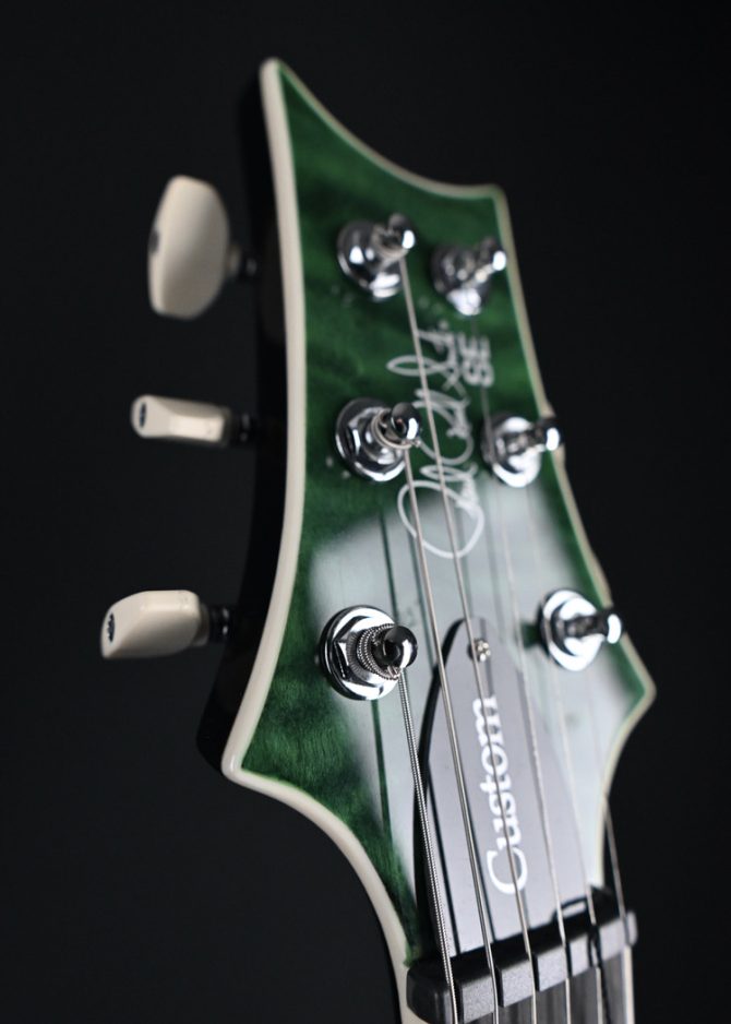 PRS SE Custom 24 Quilt Teal Black #578