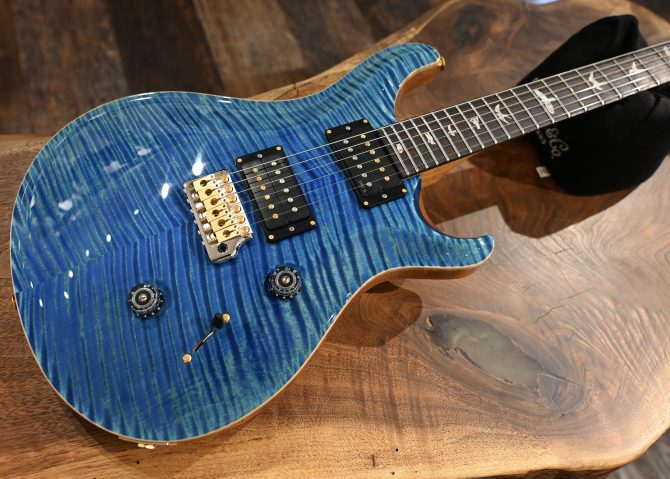 PRS Limited Edition Custom 24 10-Top Arctic Blue #211