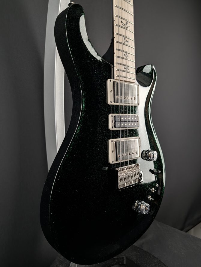 PRS Swamp Ash Special Maple Sprayer's Choice Emerald Holoflake #970