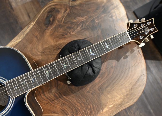 PRS SE Angelus A60E Cobalt Blue Burst #717