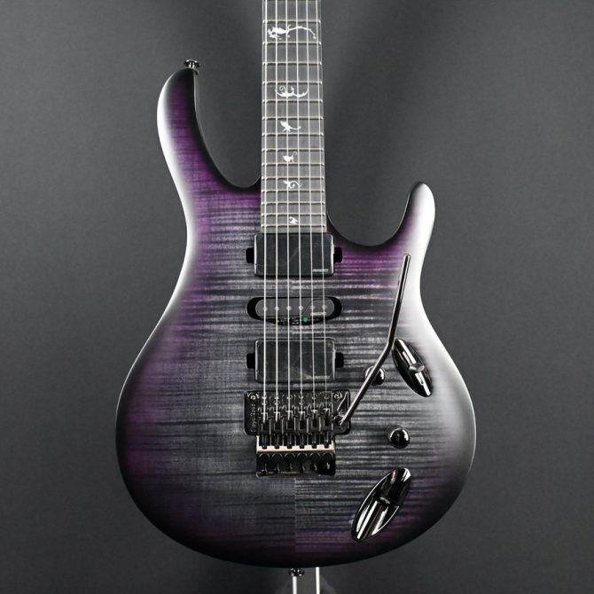 PRS SE Chleo Charcoal Purple Burst Herman Li Signature #486