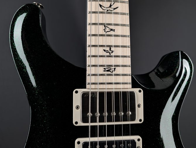 PRS Swamp Ash Special Maple Sprayer's Choice Emerald Holoflake #970