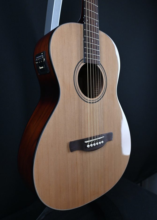 Ibanez PN50TKE-NDH Natural w/ Dark Brown Sunburst Back and Sides #286