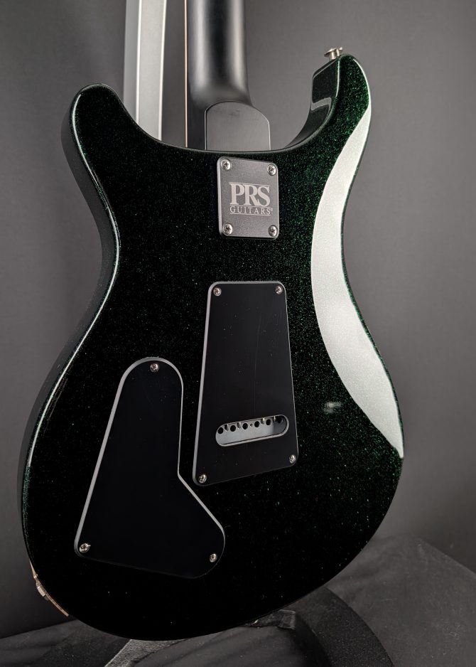 PRS Swamp Ash Special Maple Sprayer's Choice Emerald Holoflake #970
