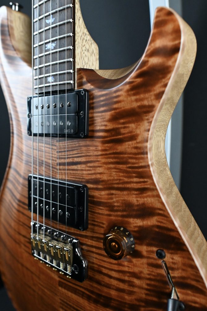PRS Wood Library Custom 24 Piezo 10-Top Copperhead #156