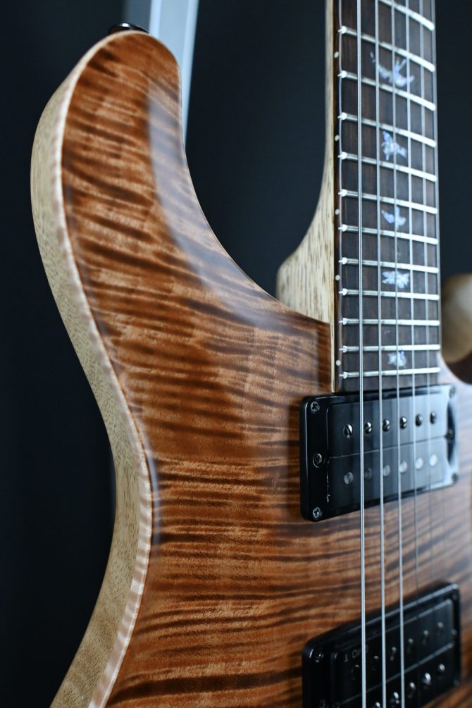 PRS Wood Library Custom 24 Piezo 10-Top Copperhead #156