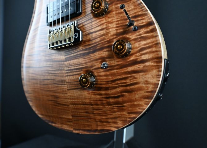 PRS Wood Library Custom 24 Piezo 10-Top Copperhead #156